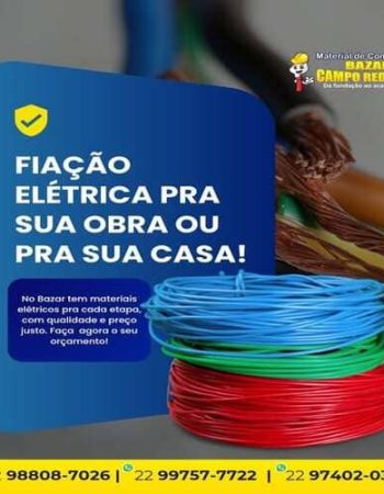 Material de Construção Bazar Campo Redondo em São Pedro da Aldeia