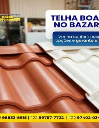Material de Construção Bazar Campo Redondo em São Pedro da Aldeia